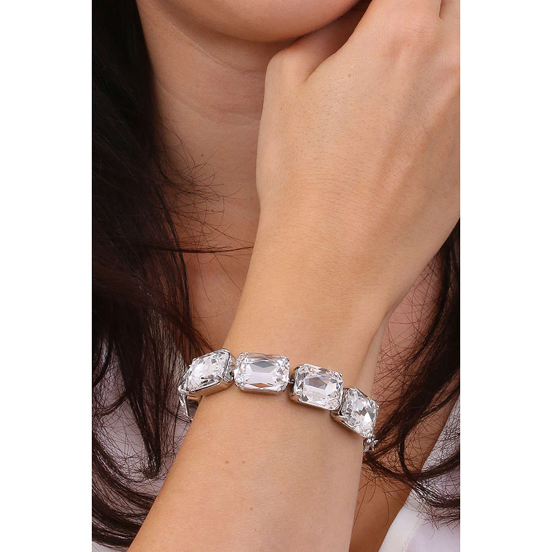 Sovrani bracelets Cristal Magique woman J7057 wearing
