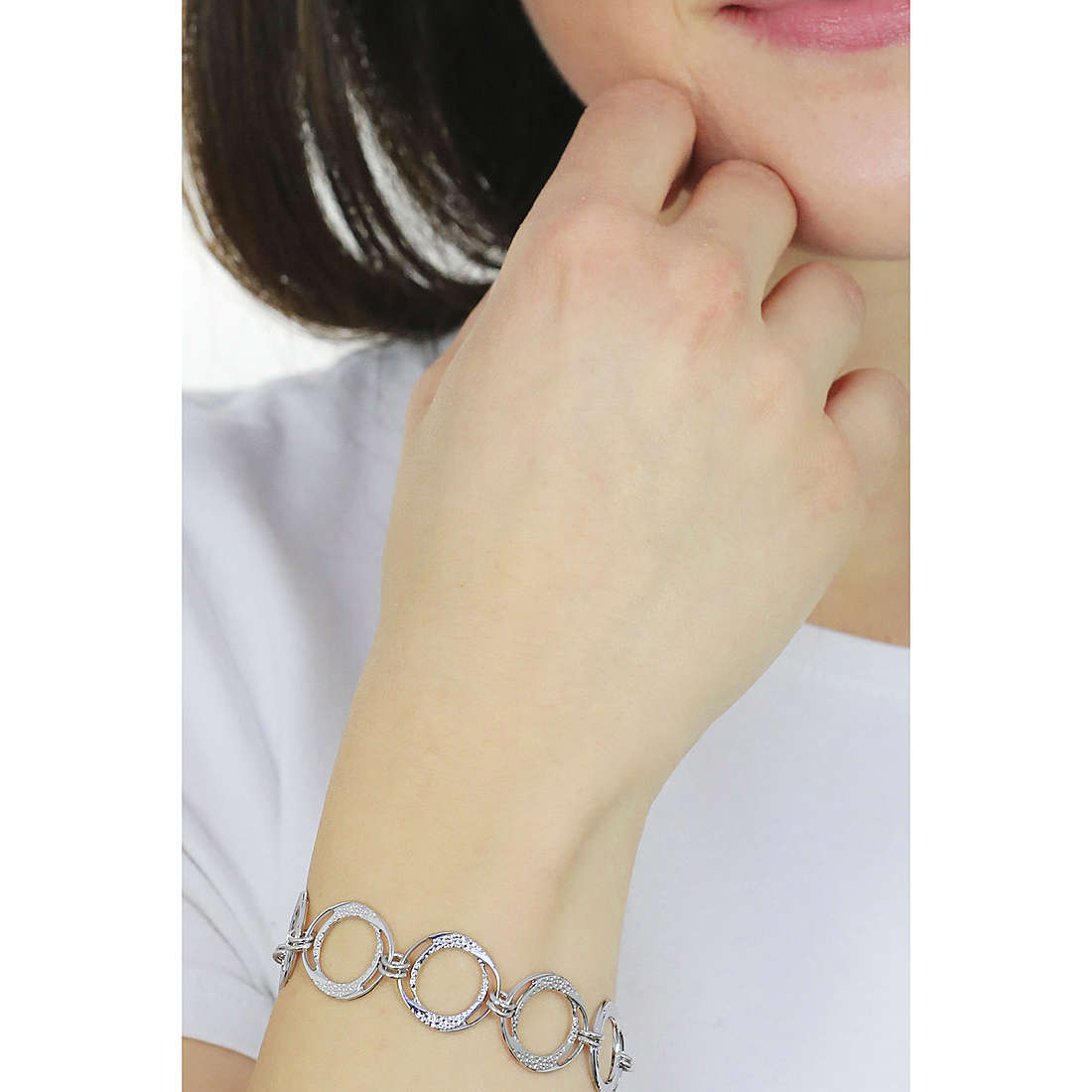 Boccadamo bracelets Magic Circle woman XBR889 wearing