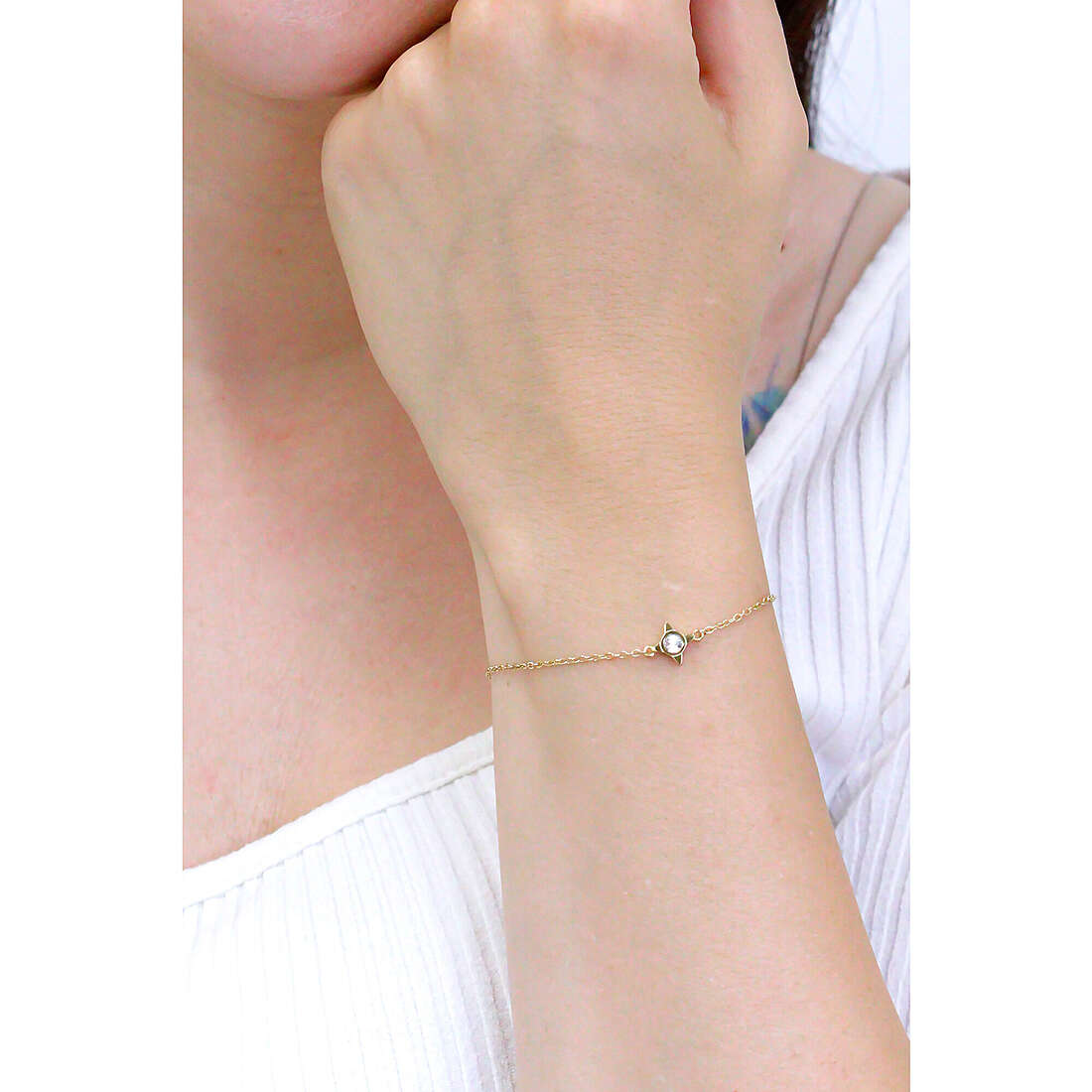 Sagapò bracelets Click woman SCK15 wearing