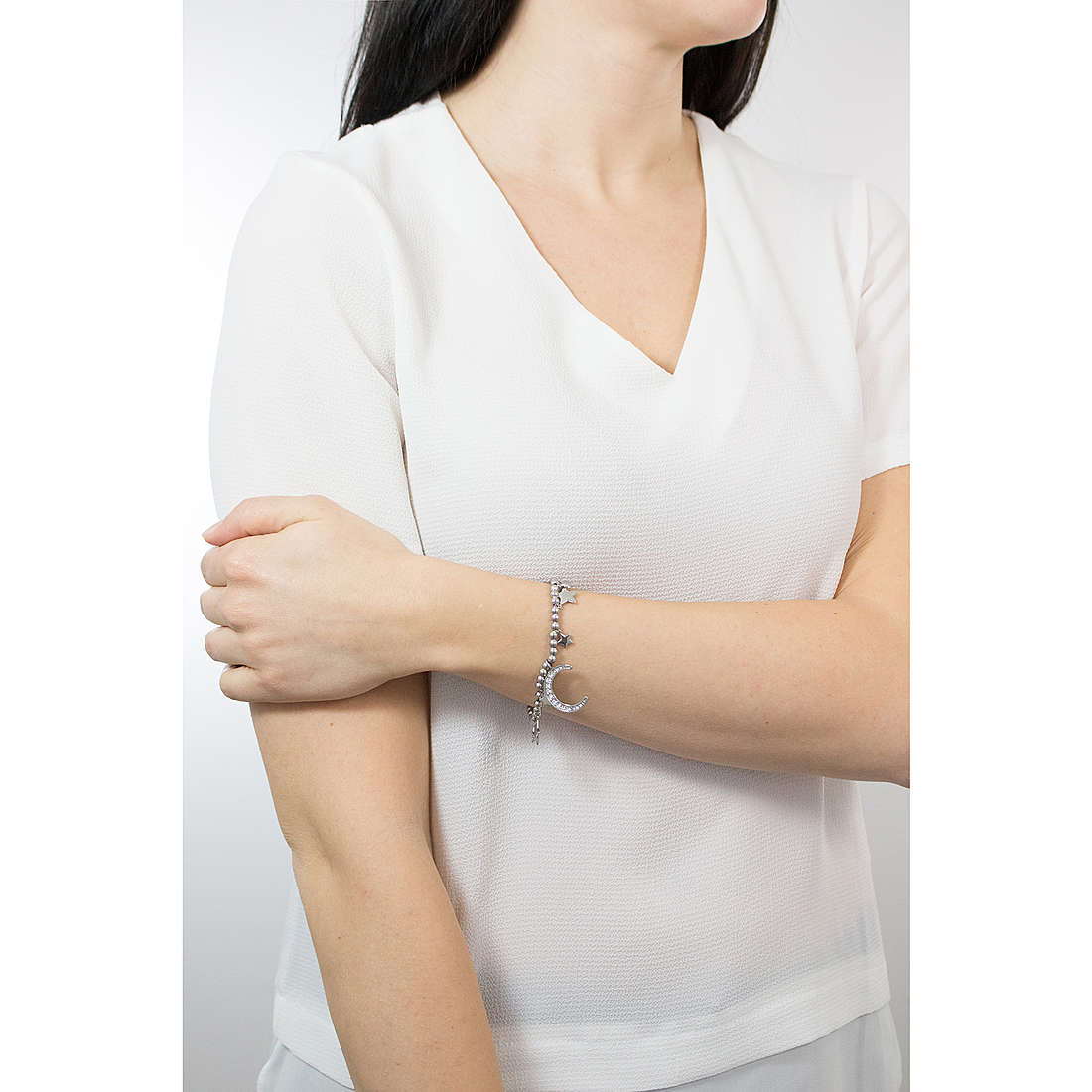 Sagapò bracelets New Moon woman SNM12 wearing
