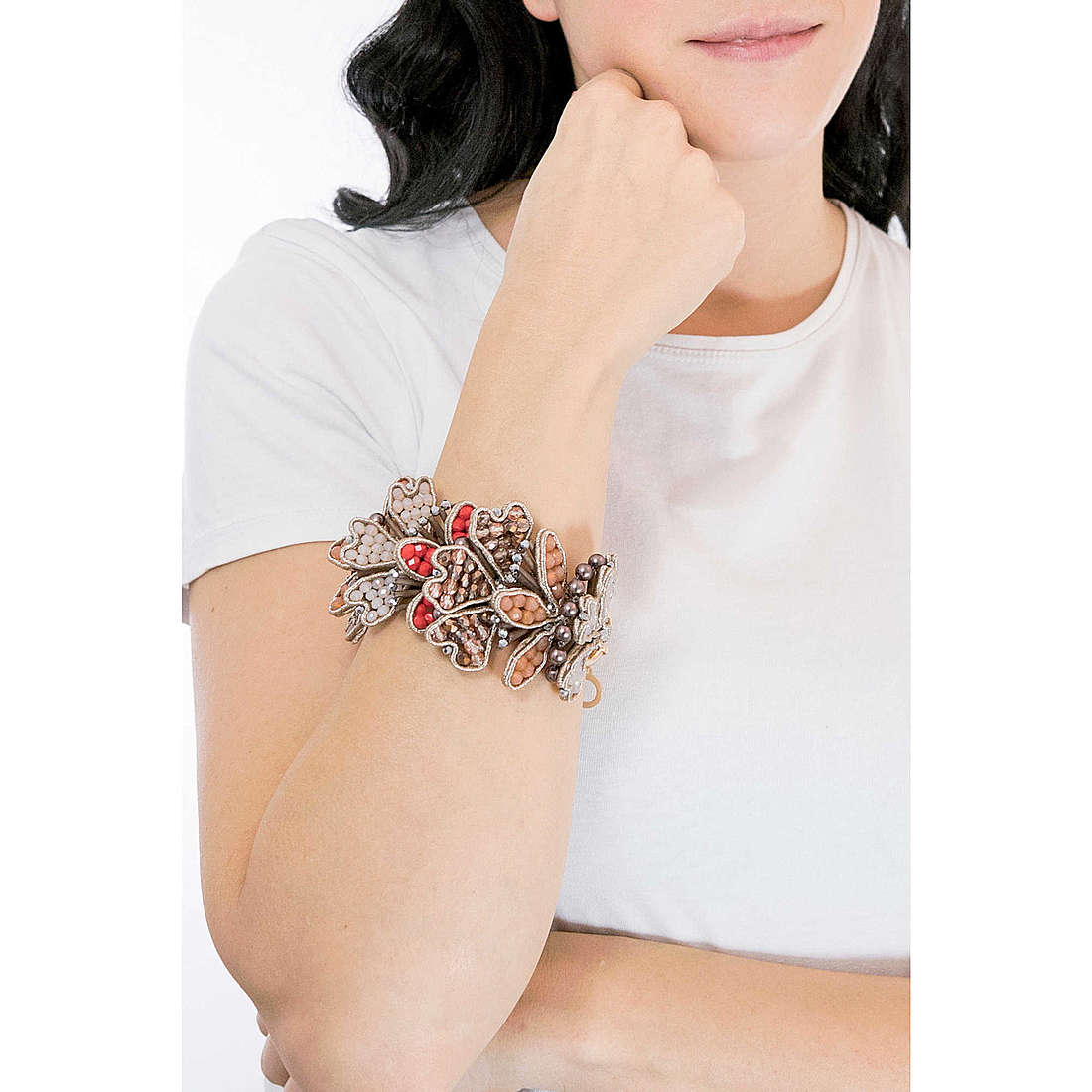Ottaviani bracelets Moda woman 500443B wearing