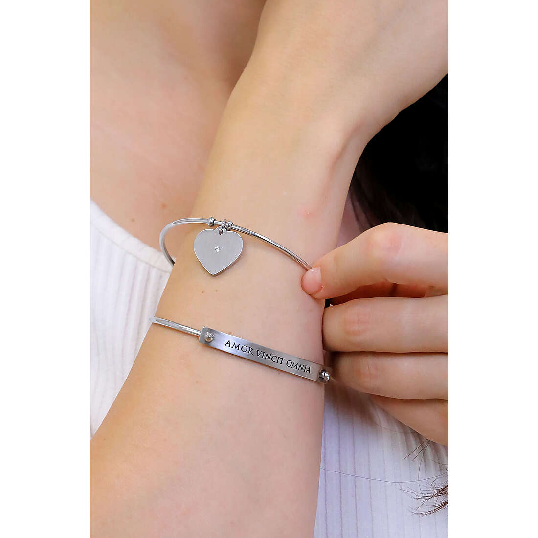 Kidult bracelets Love woman 731053 wearing