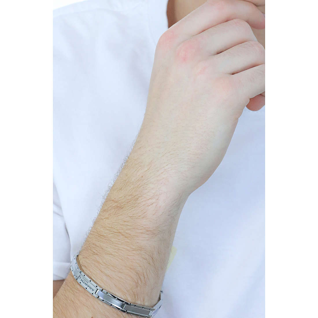 Breil bracelets Abarth man TJ3100 wearing