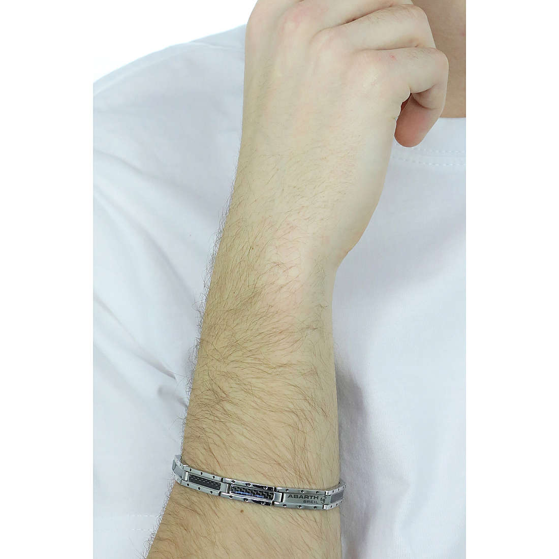 Breil bracelets Abarth man TJ3101 wearing