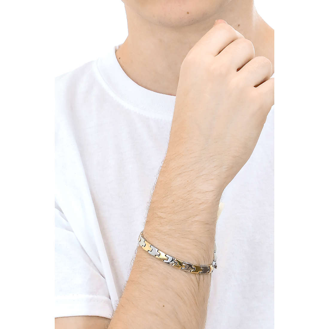 Breil bracelets Carve man TJ3120 wearing