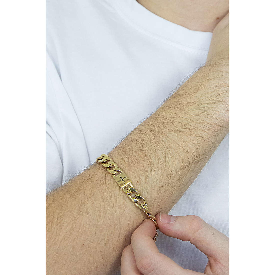 Breil bracelets Logomania man TJ3069 wearing