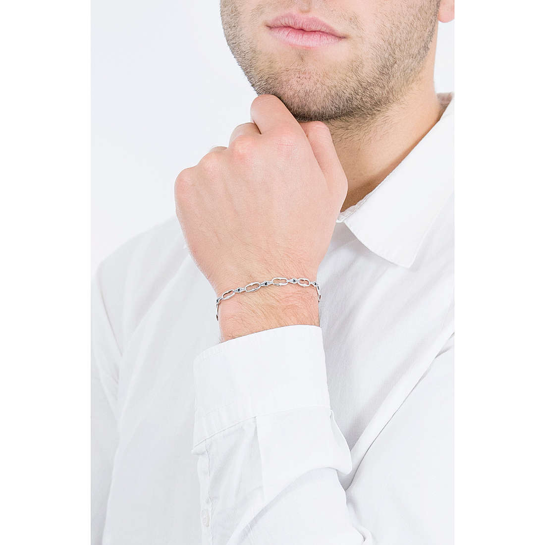 Cesare Paciotti bracelets man JPBR1942V wearing