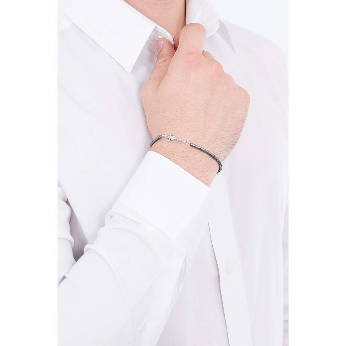 Cesare Paciotti bracelets man JPBR2059V wearing
