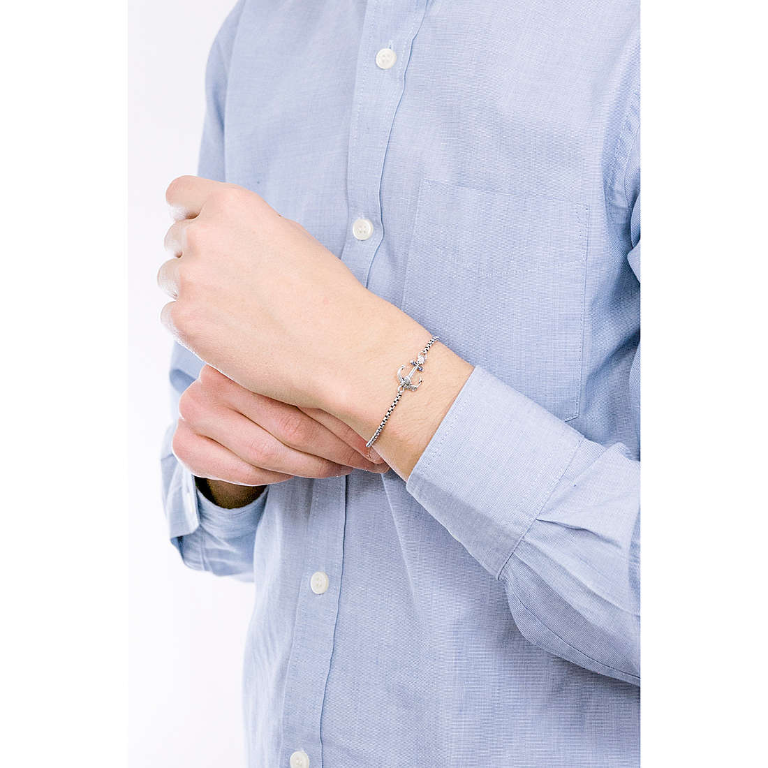 Cesare Paciotti bracelets man JPBR2068V wearing