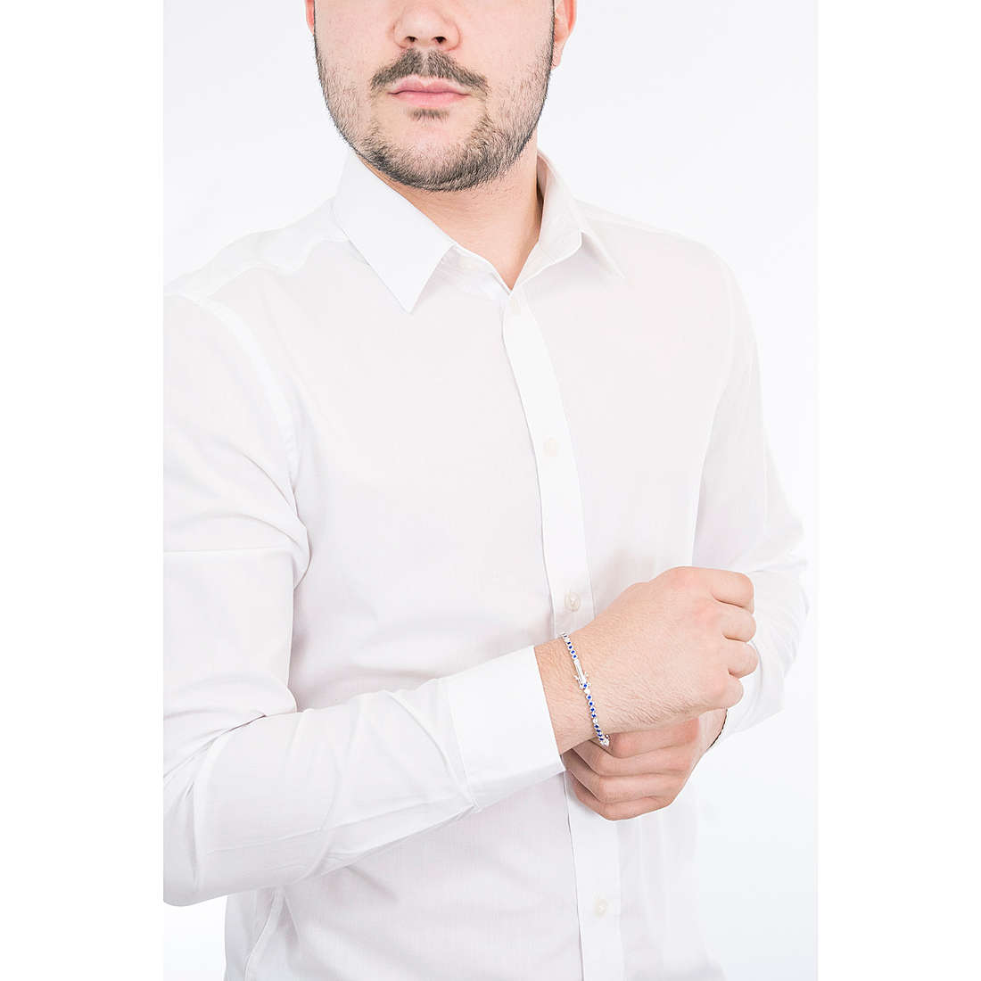 Cesare Paciotti bracelets Loop man JPBR2018B/21 wearing