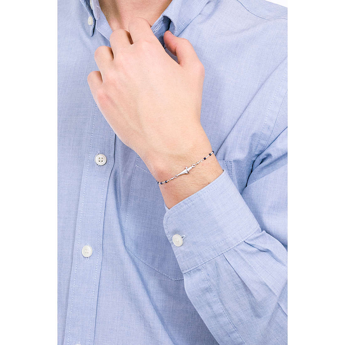 Cesare Paciotti bracelets Speckled man JPBR1987V wearing