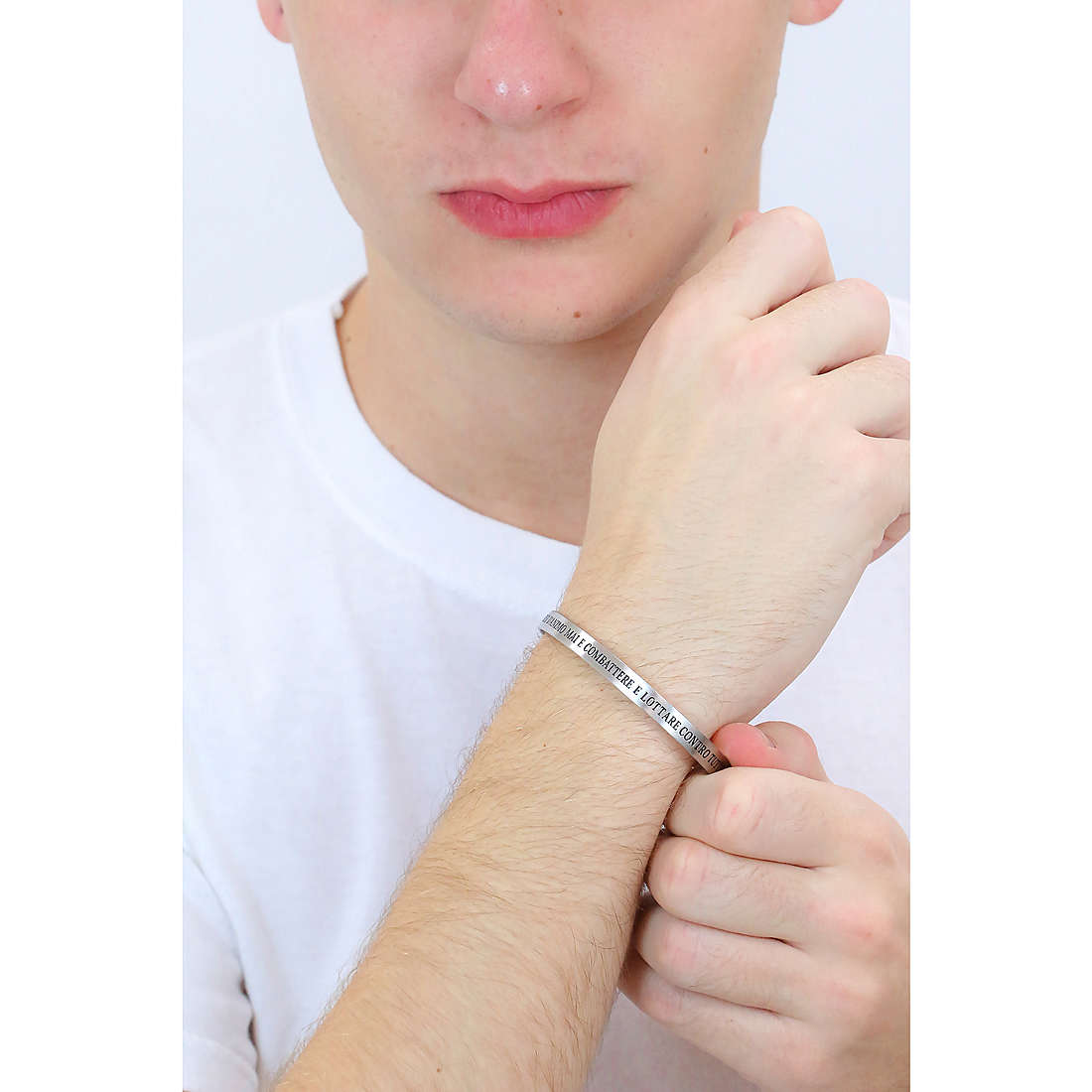 Kidult bracelets Free Time man 731477 wearing
