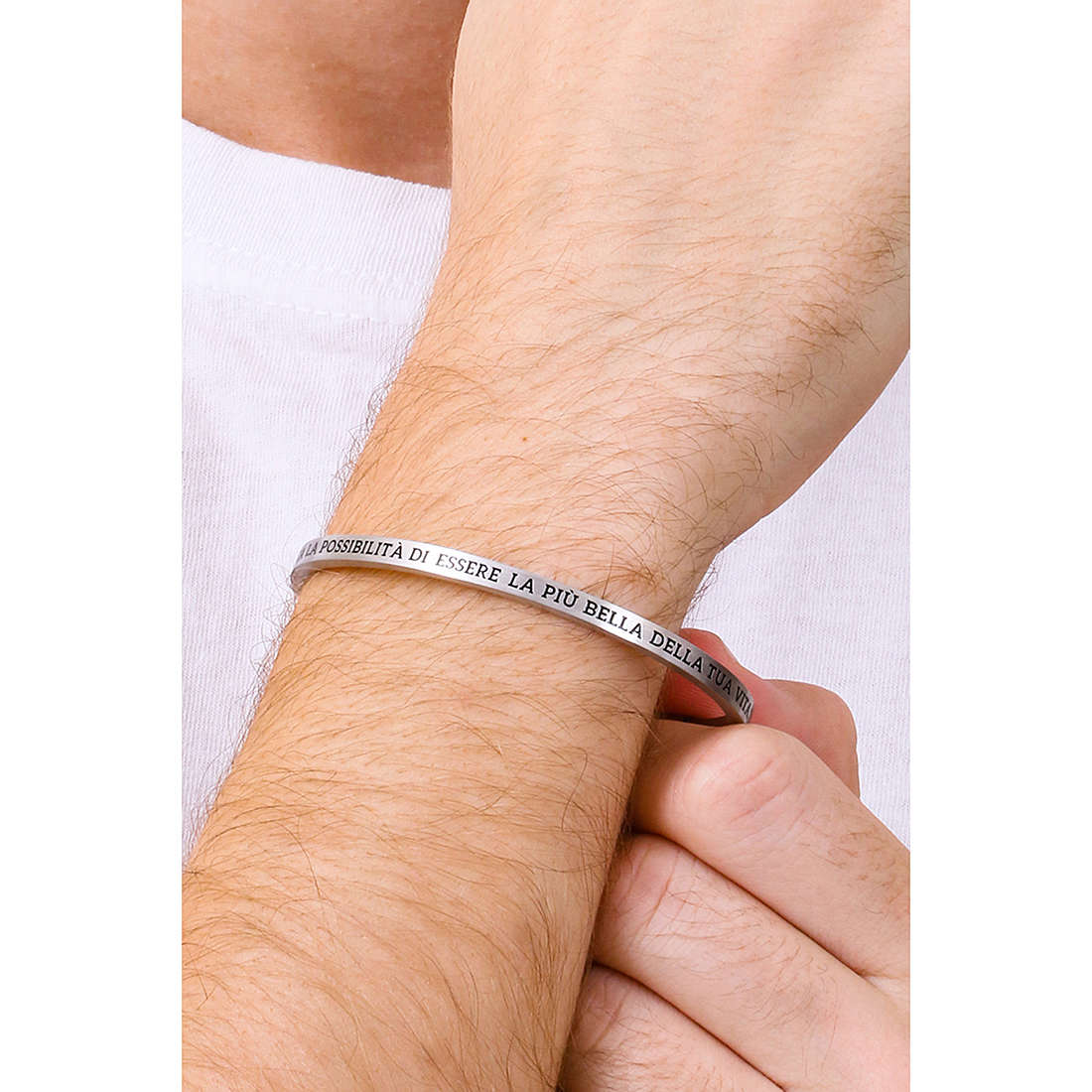 Kidult bracelets Philosophy man 732112 wearing