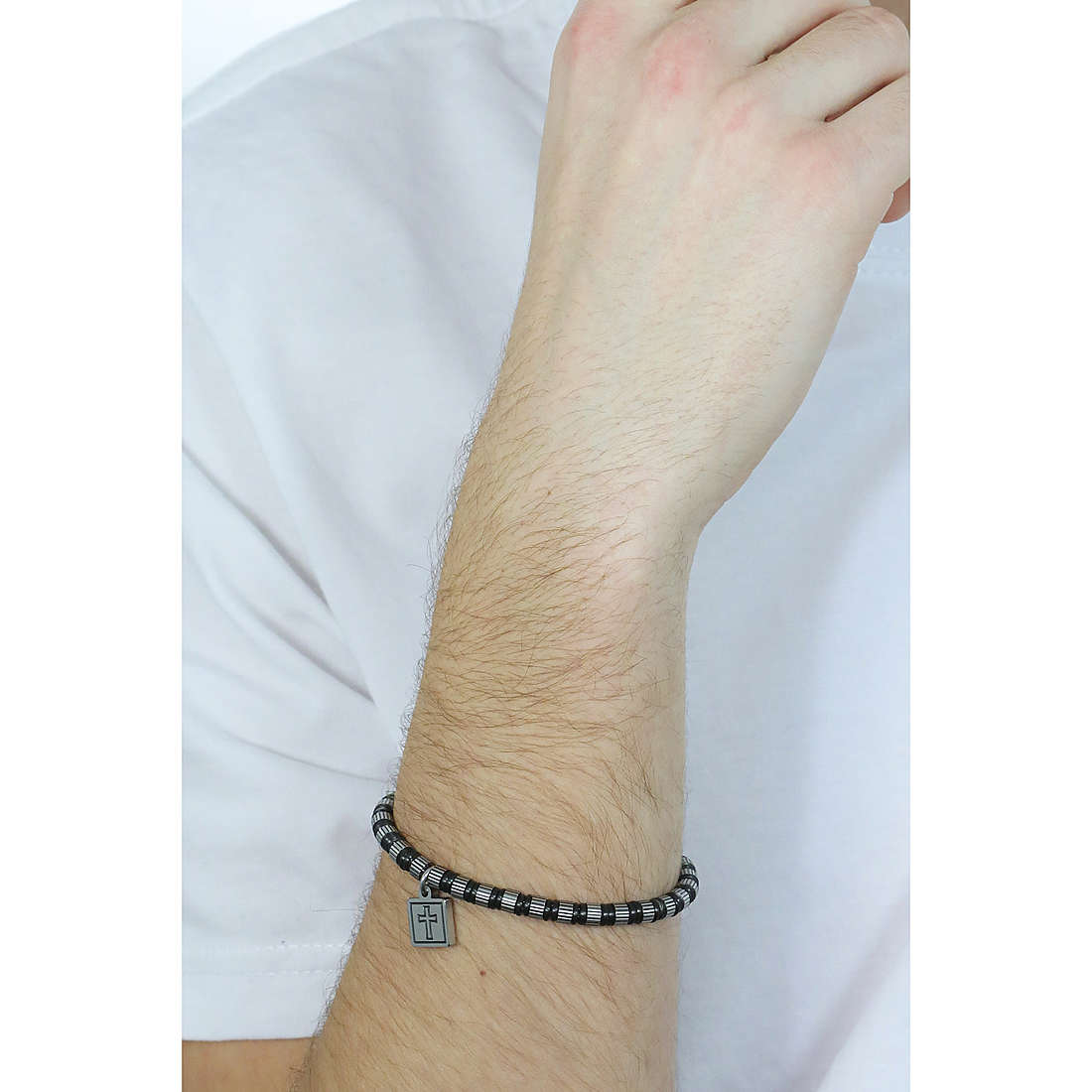Kidult bracelets Spirituality man 731978 wearing