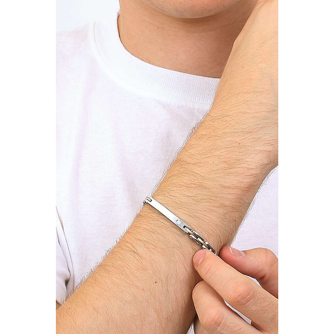 Liujo bracelets man MLJ314 photo wearing