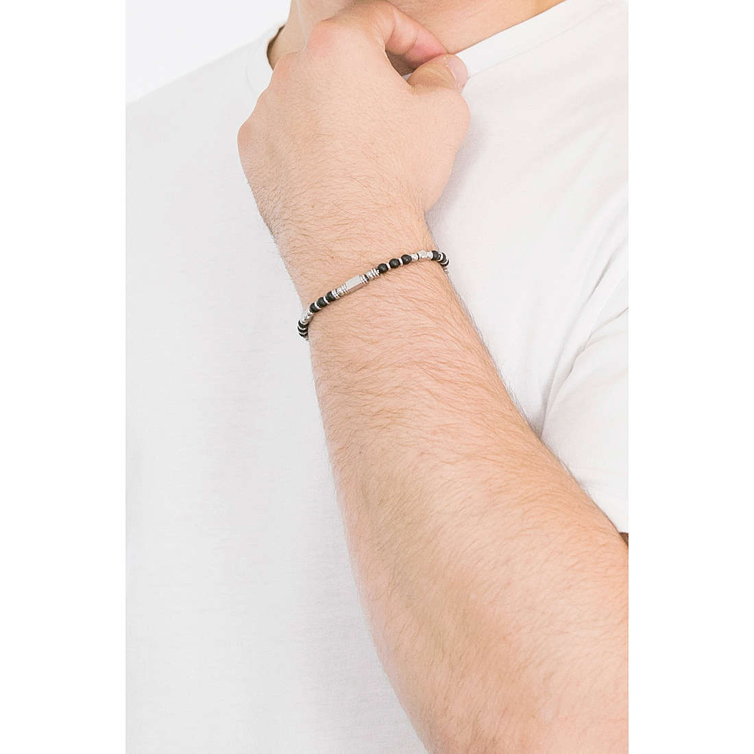 Luca Barra bracelets man BA1168 photo wearing