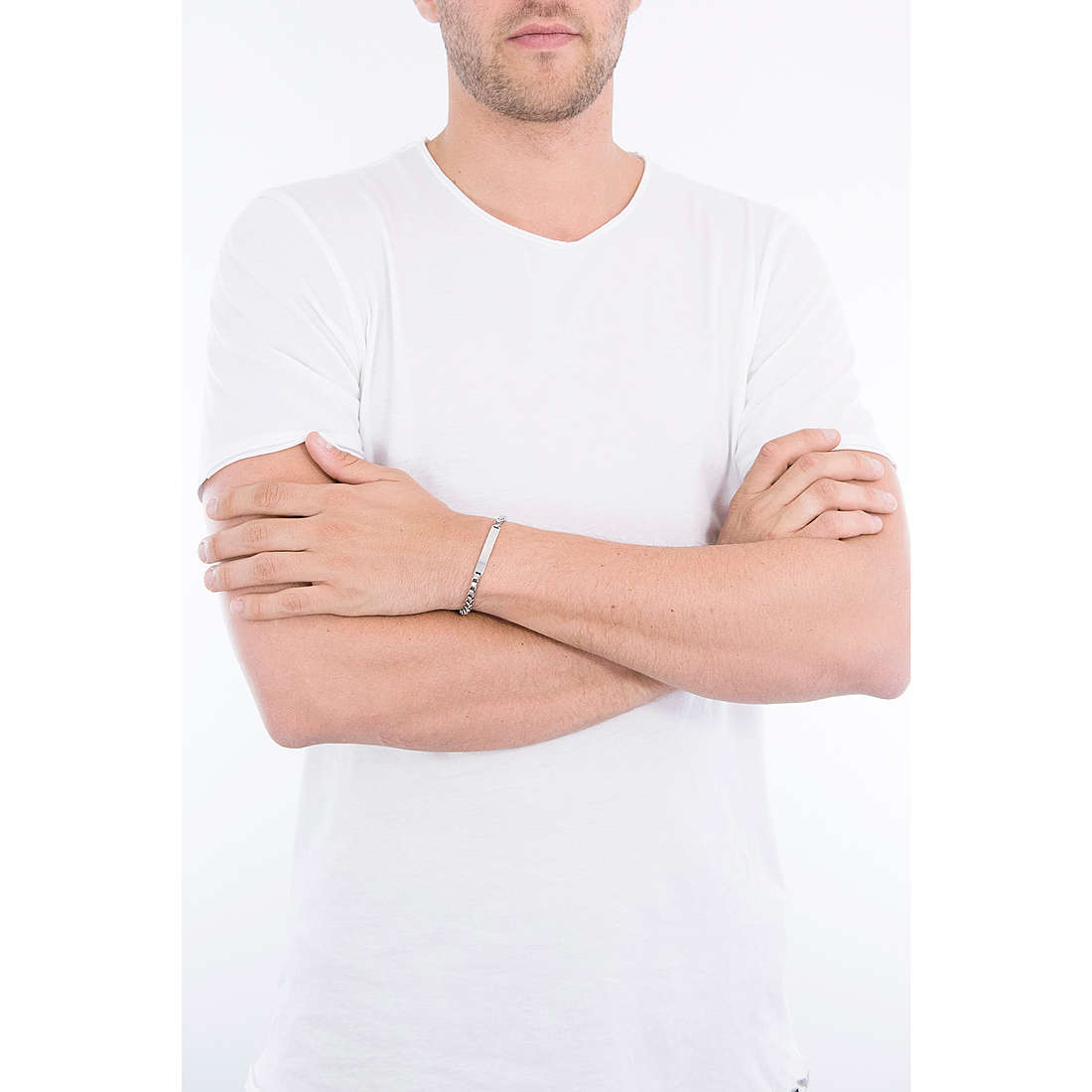 Luca Barra bracelets Casual man LBBA1093 wearing