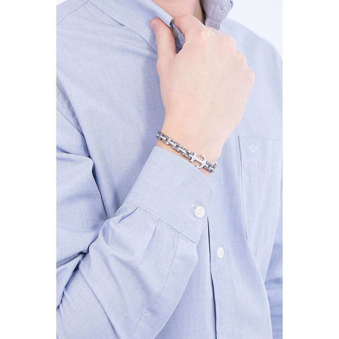 Luca Barra bracelets Sailor man BA1201 wearing