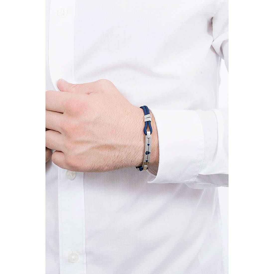 Luca Barra bracelets Sailor man BA1211 wearing