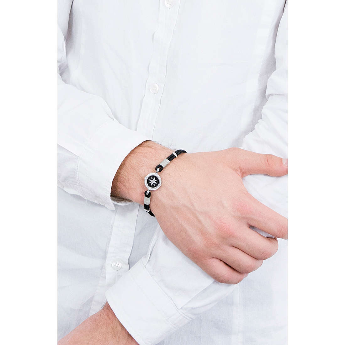 Luca Barra bracelets Sailor man LBBA1102 wearing
