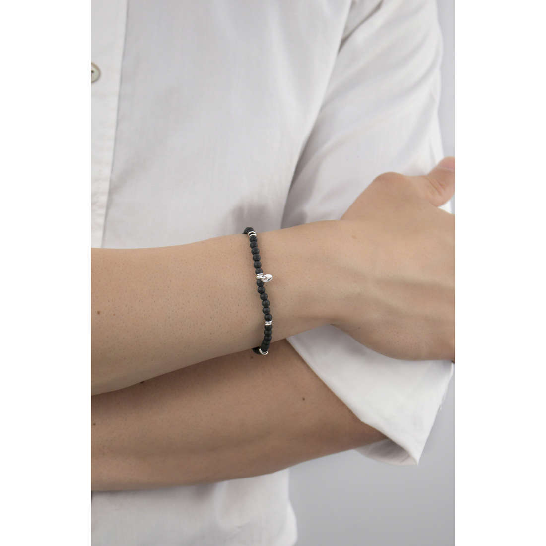 Marlù bracelets Trendy man 4BR1690N wearing