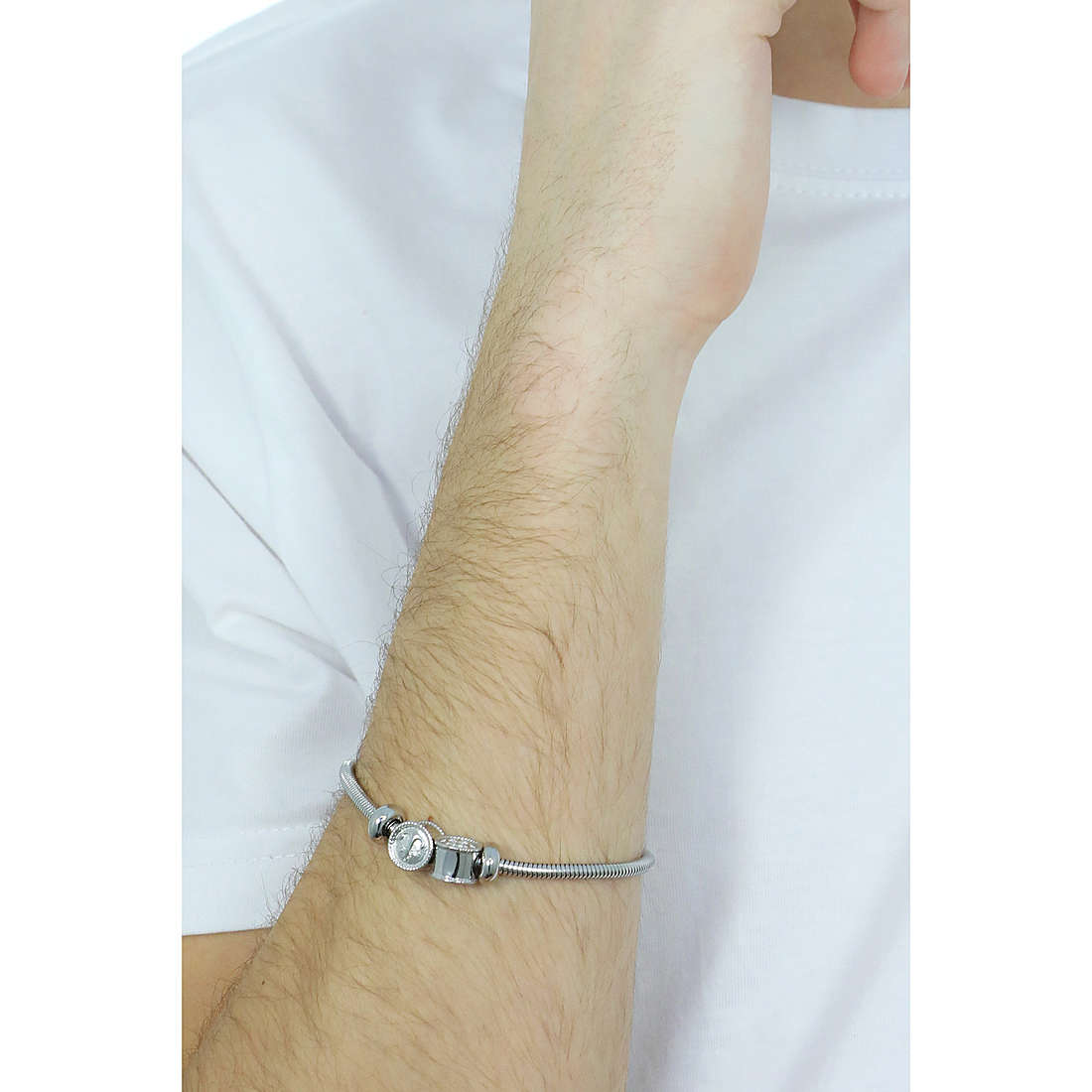 Morellato bracelets Drops man SCZ1190 wearing