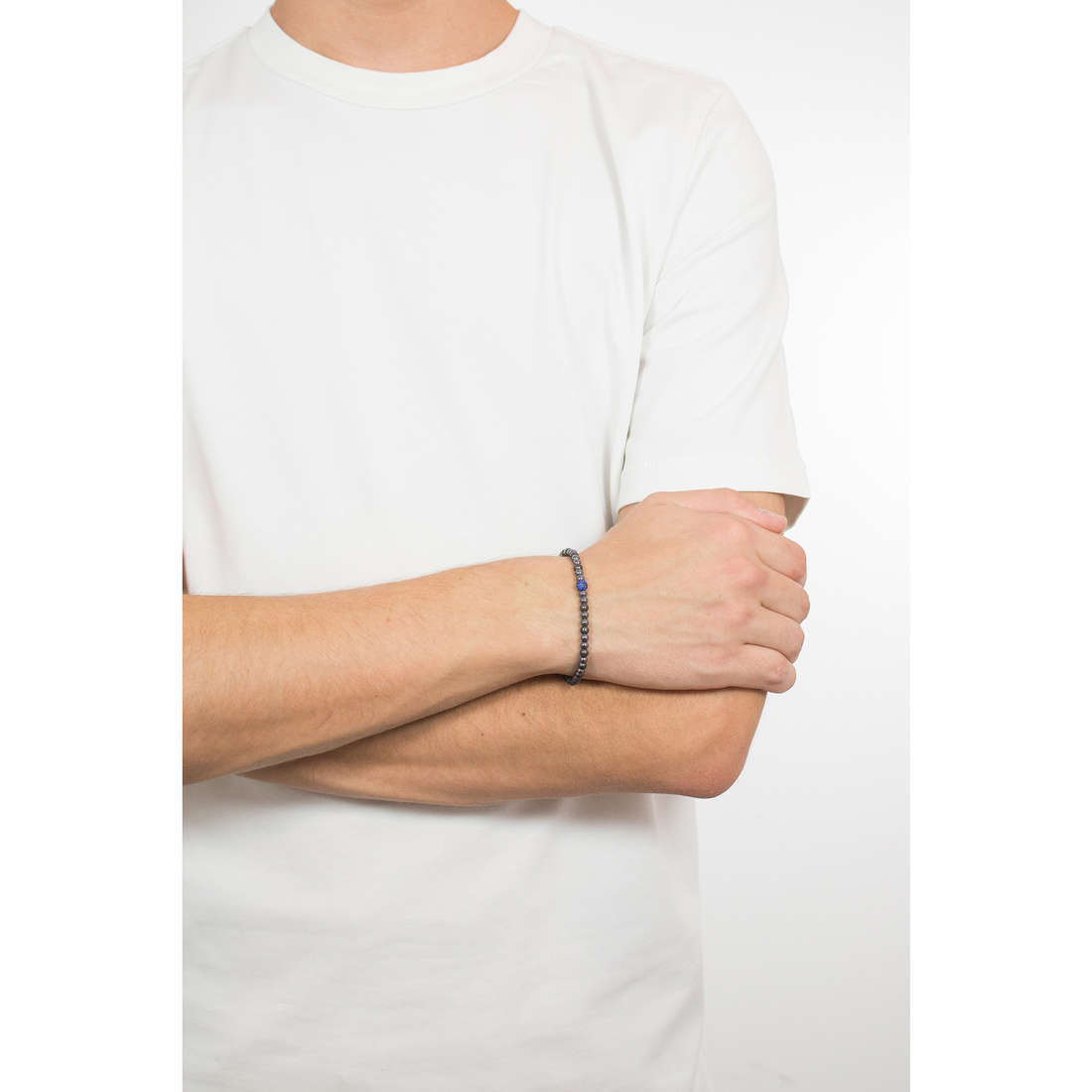 Morellato bracelets Ematite man SAHT16 wearing