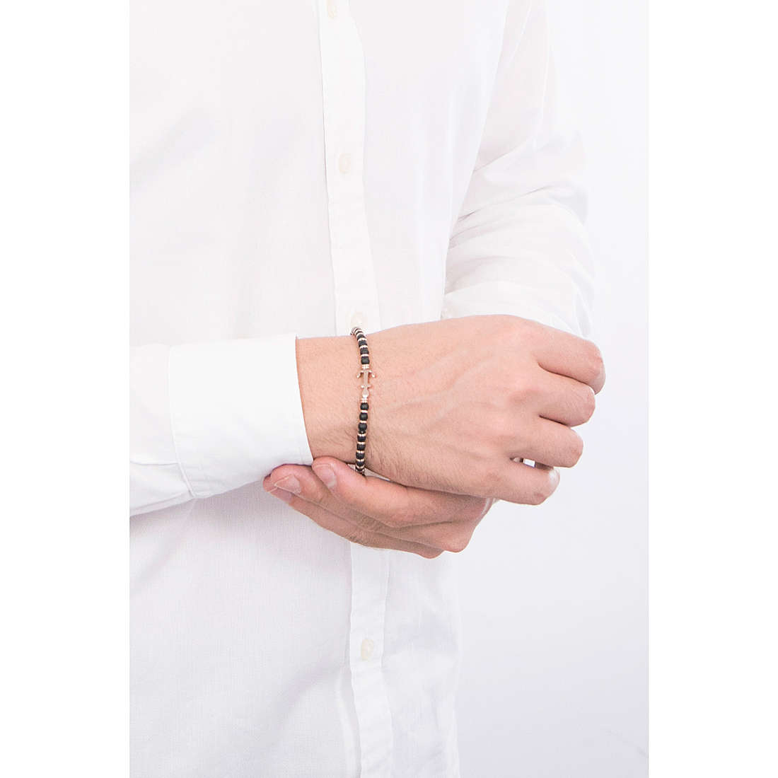 Luca Barra bracelets Sailor man BA1196 wearing