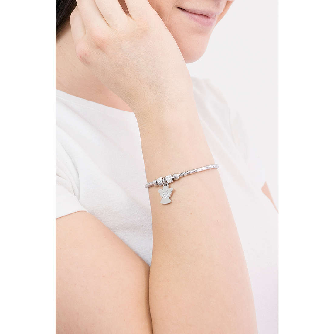 Luca Barra bracelets Pretty Moment woman BK1939 wearing