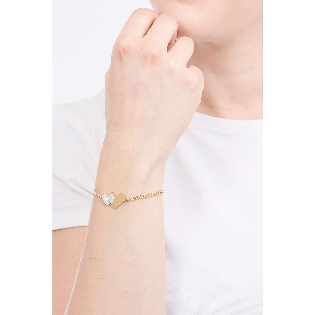 Luca Barra bracelets woman BK2021 wearing