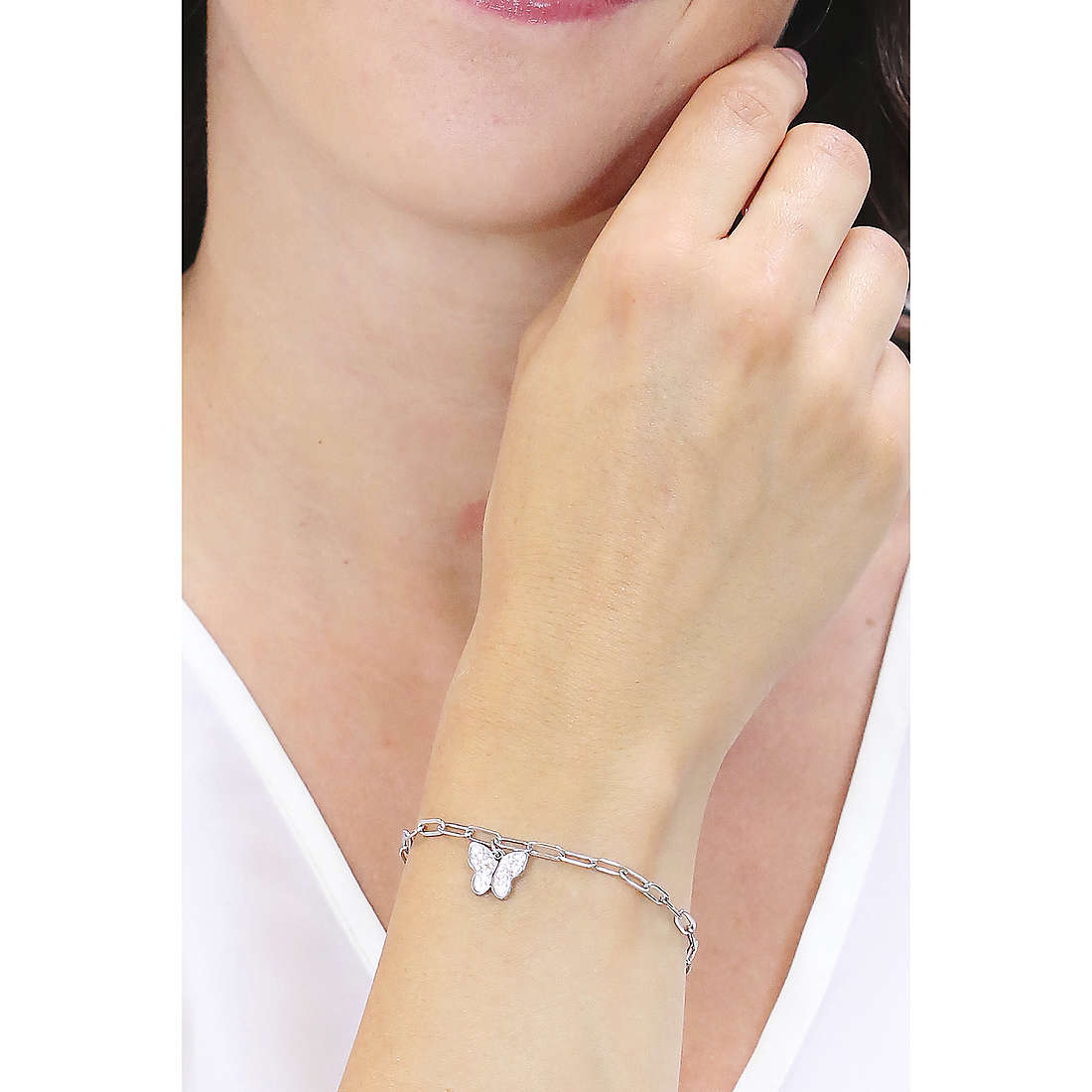Luca Barra bracelets woman BK2194 wearing