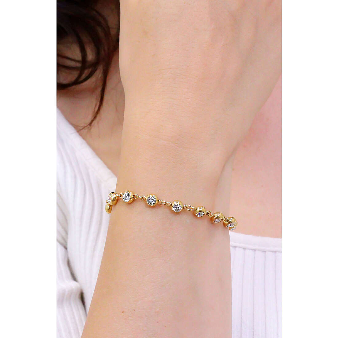 Luca Barra bracelets woman BK2441 wearing