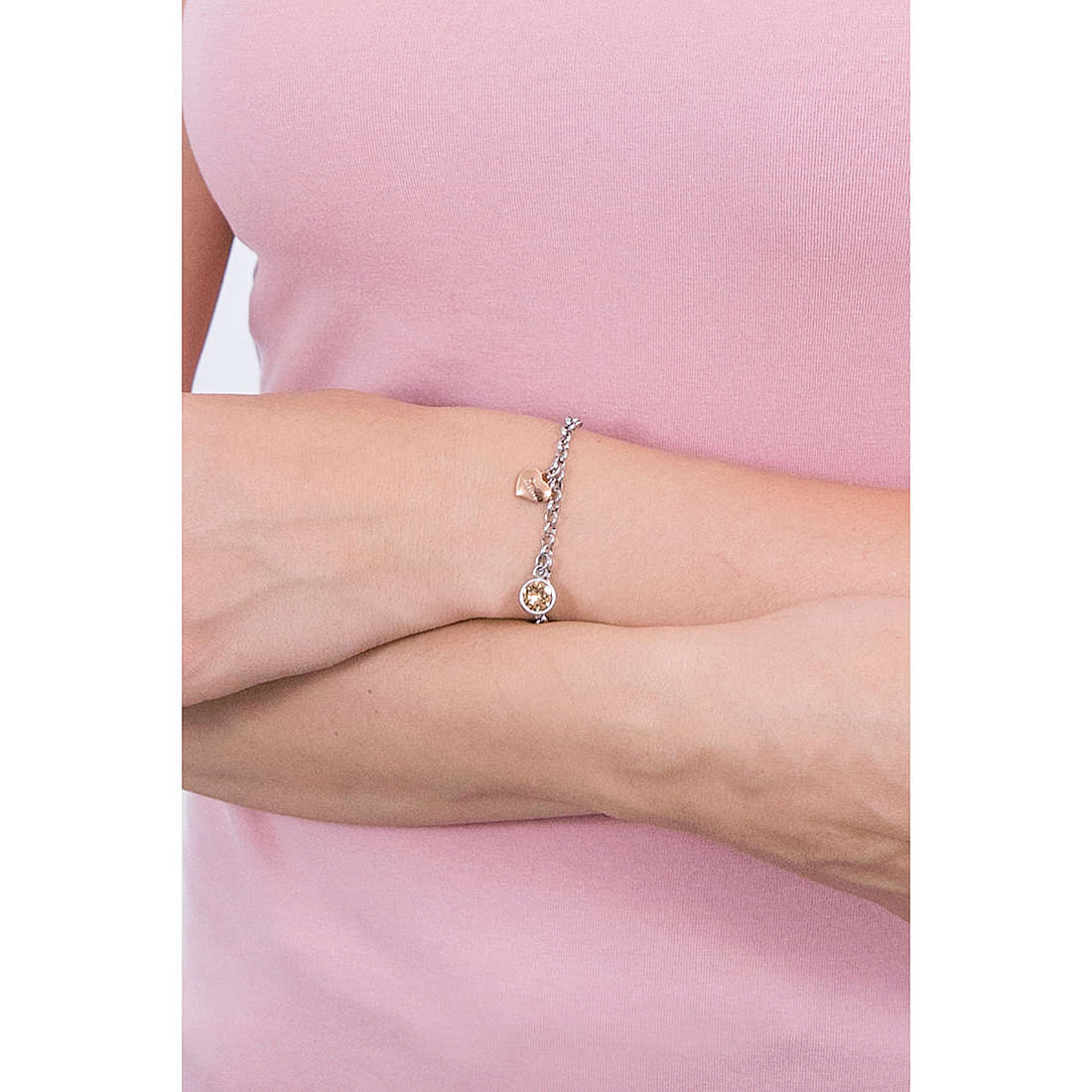 Luca Barra bracelets woman LBBK1554 wearing