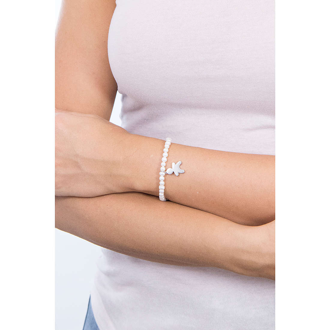 Luca Barra bracelets woman LBBK1576 wearing