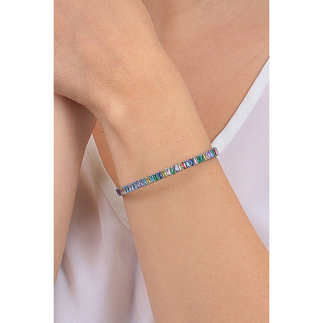 Luca Barra bracelets woman BK2387 wearing