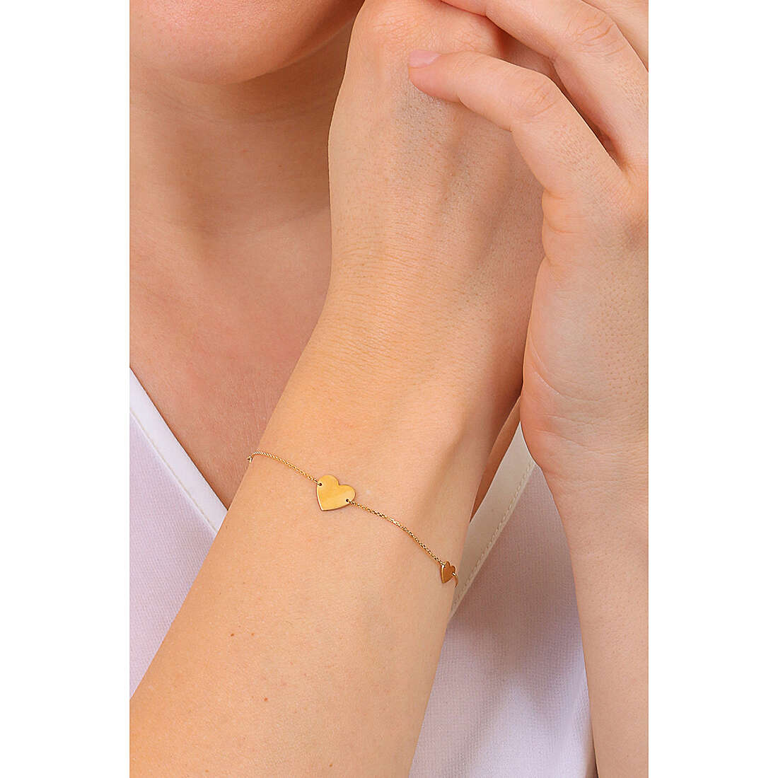 GioiaPura bracelets Oro 750 woman GP-S227705 wearing