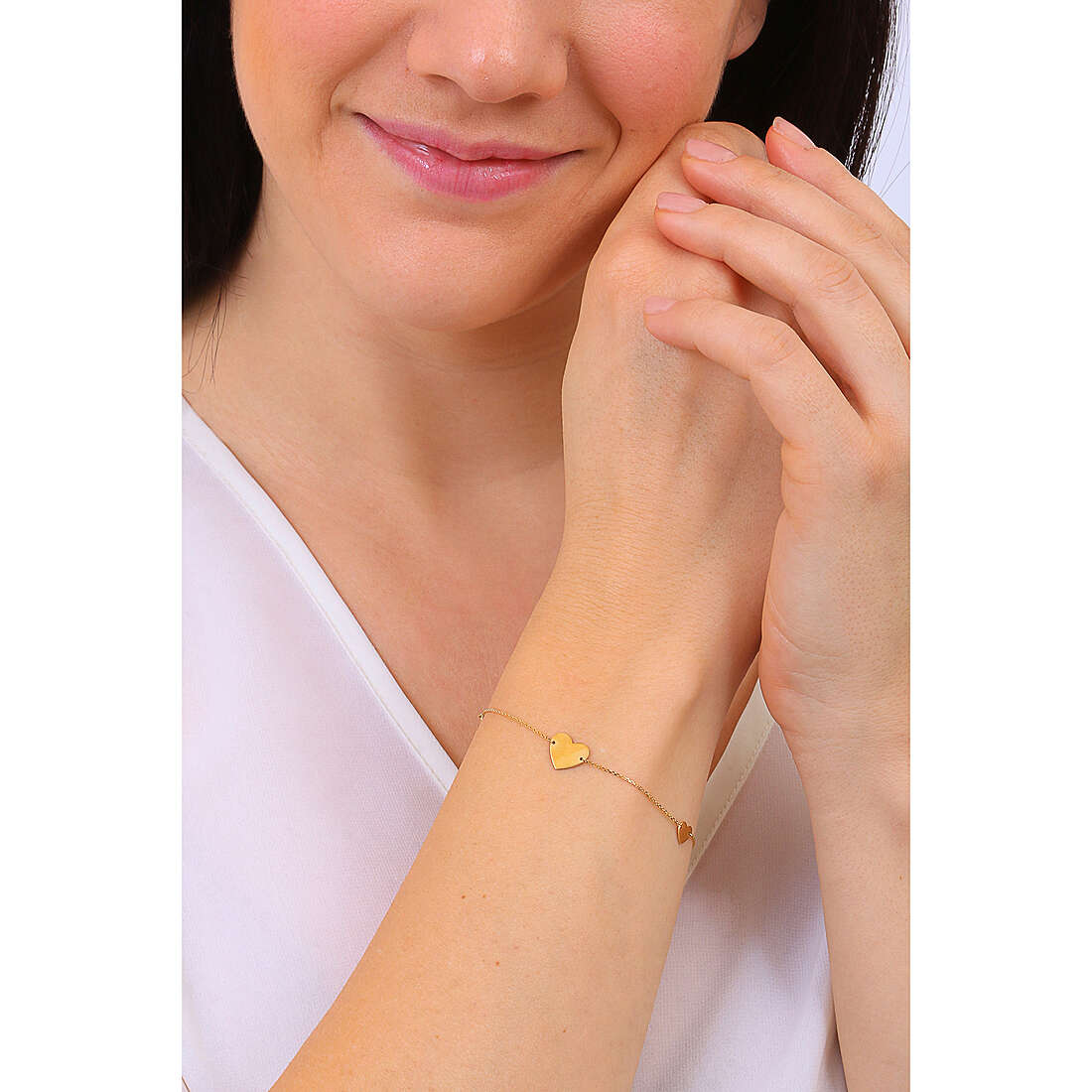 GioiaPura bracelets Oro 750 woman GP-S227705 wearing