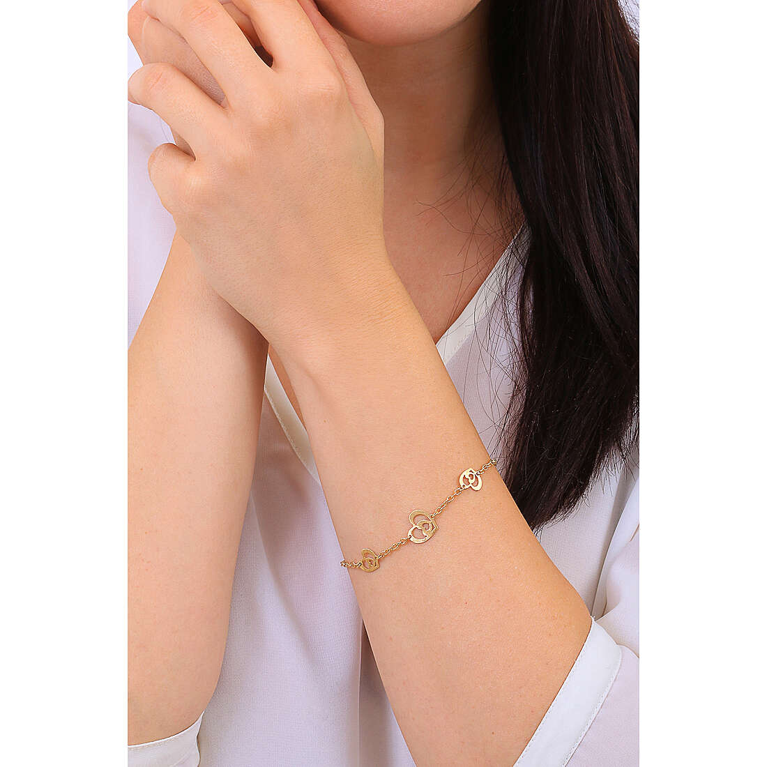 GioiaPura bracelets Oro 750 woman GP-S230463 wearing