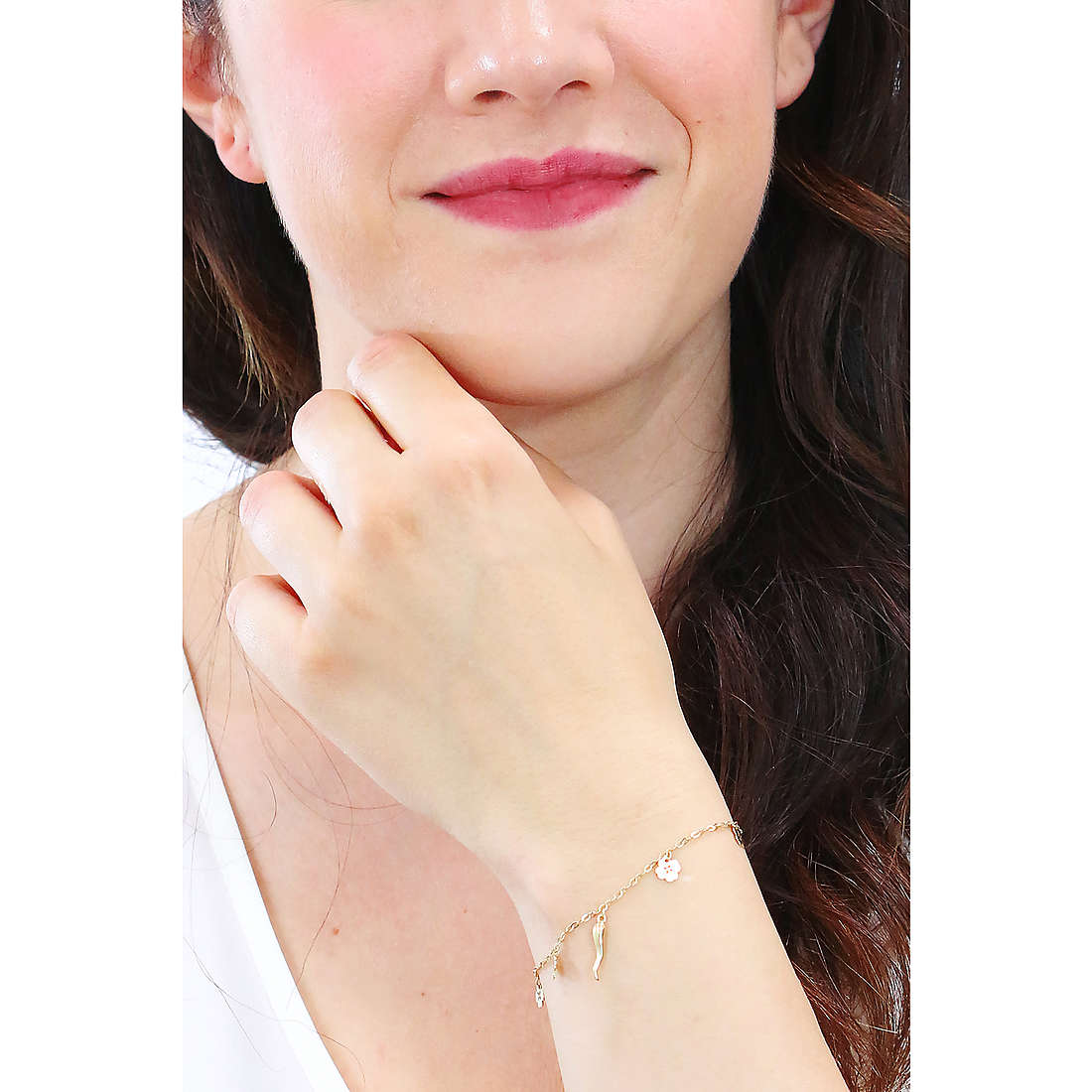 GioiaPura bracelets Oro 375 woman GP9-S240631 wearing