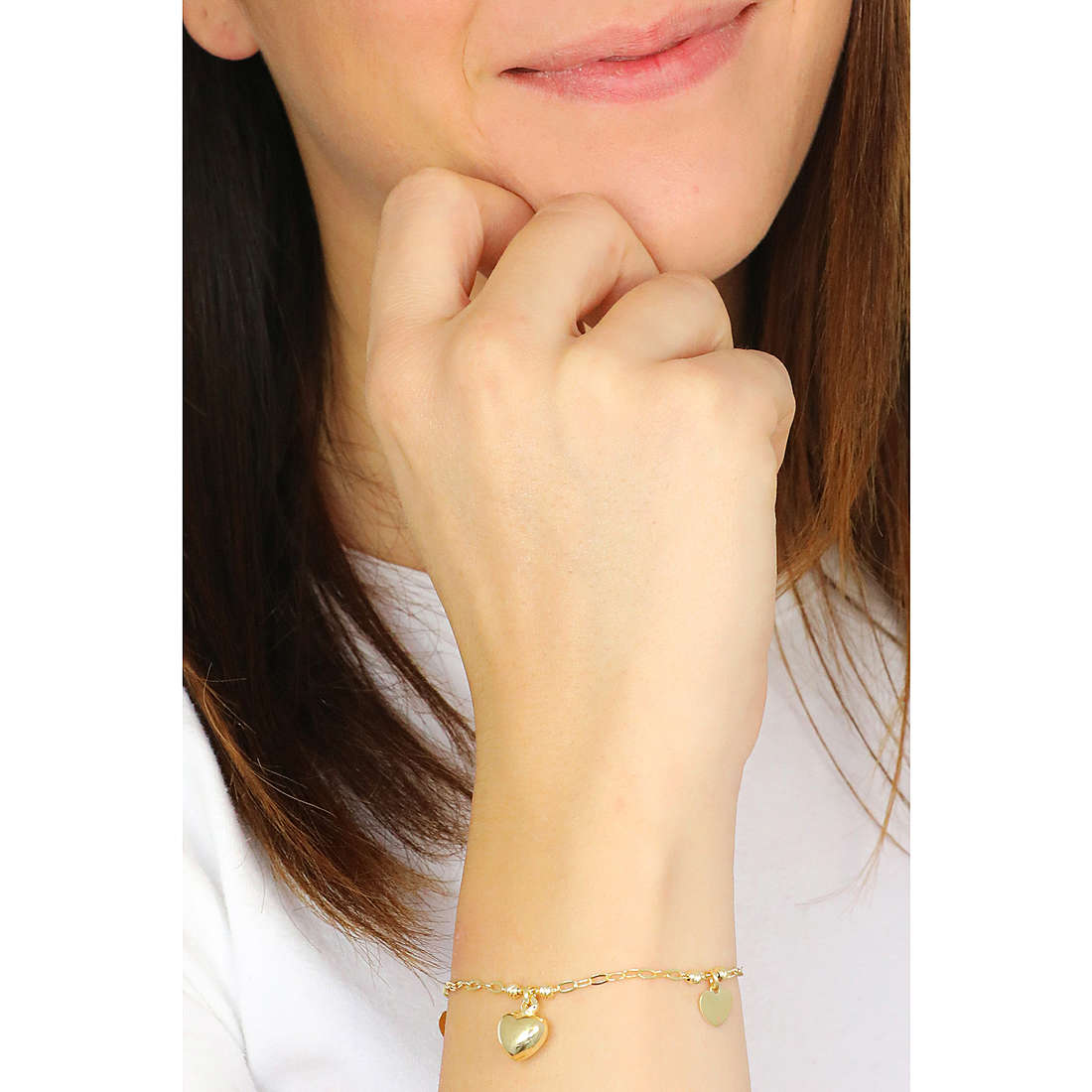 GioiaPura bracelets woman GYBARW0870-G wearing