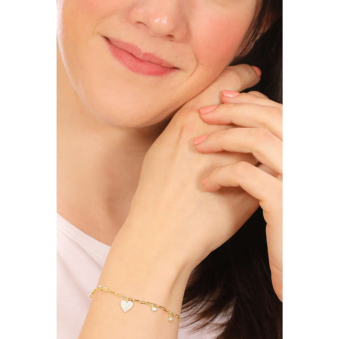 GioiaPura bracelets woman ST65006-02OR wearing