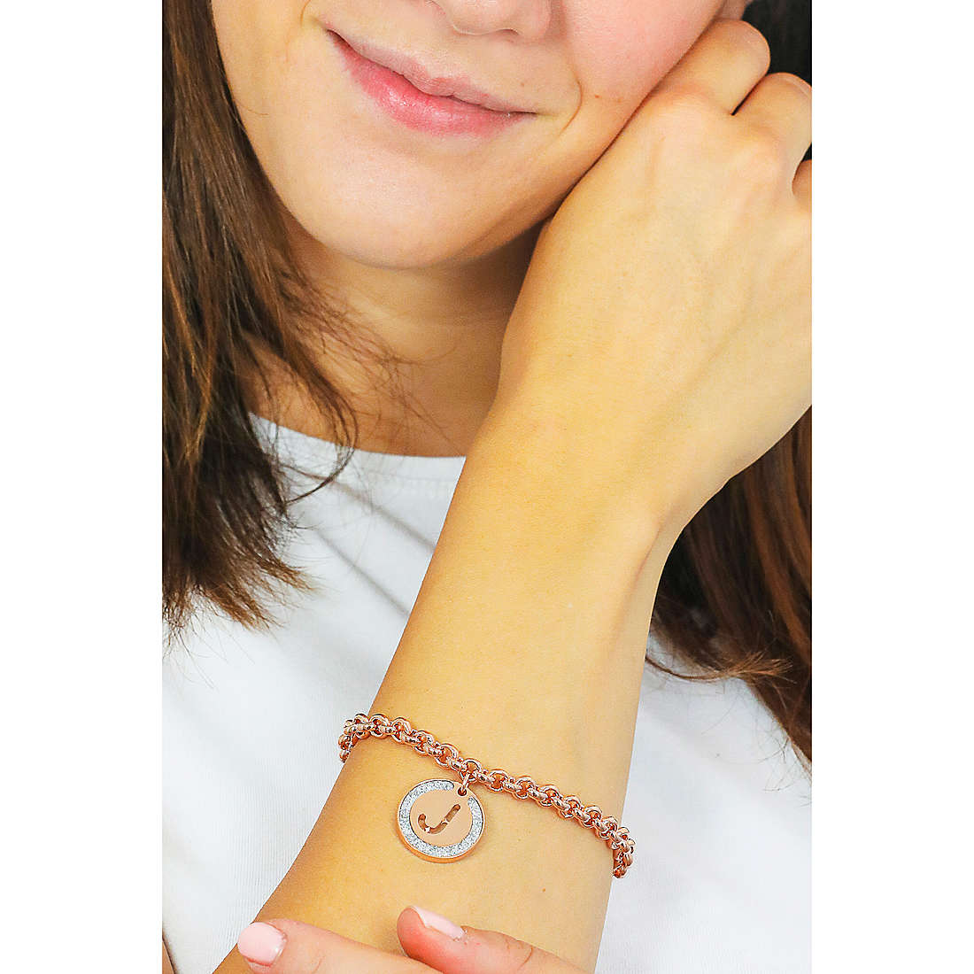Bliss bracelets Love Letters woman 20074735 wearing