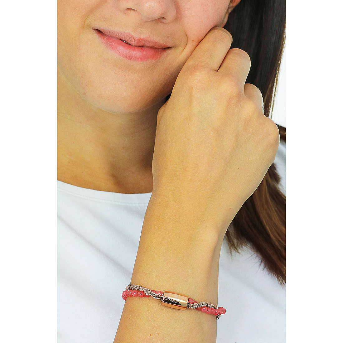 Breil bracelets Magnetica System woman TJ3015 wearing