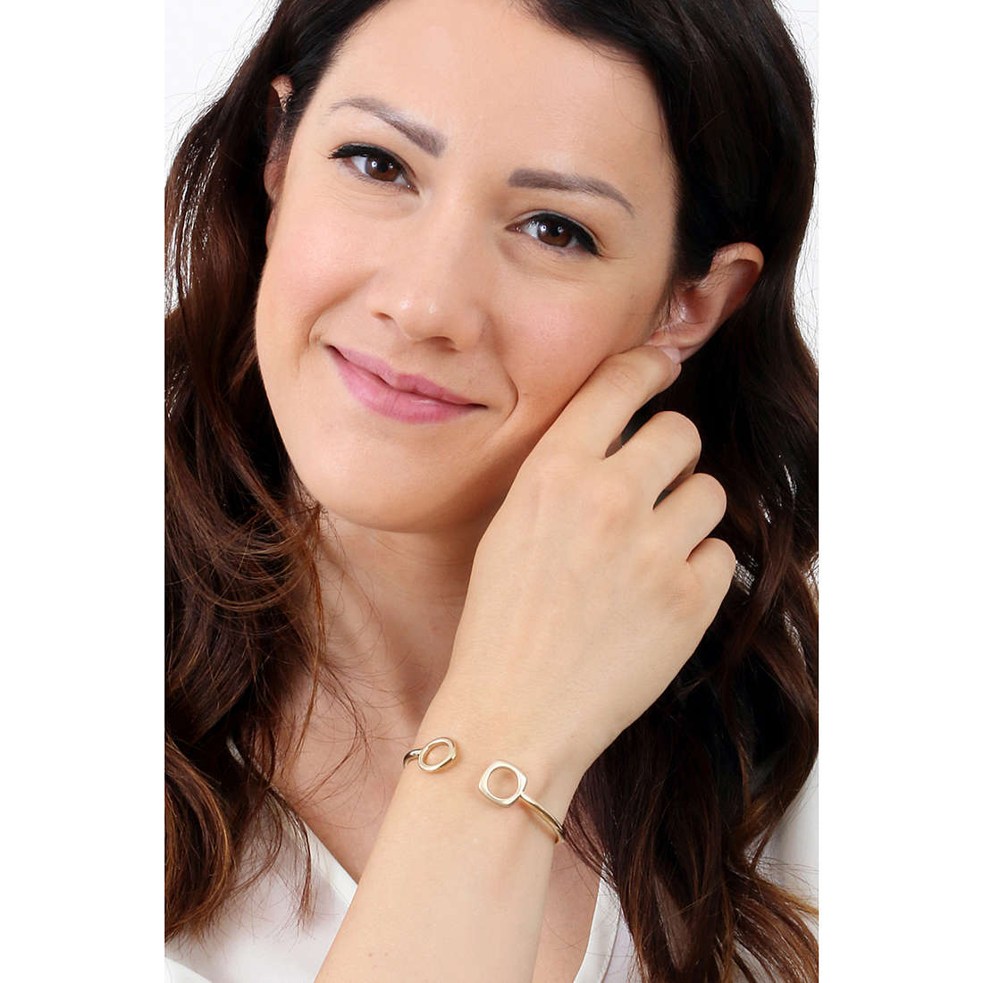 Breil bracelets Tetra woman TJ3161 wearing