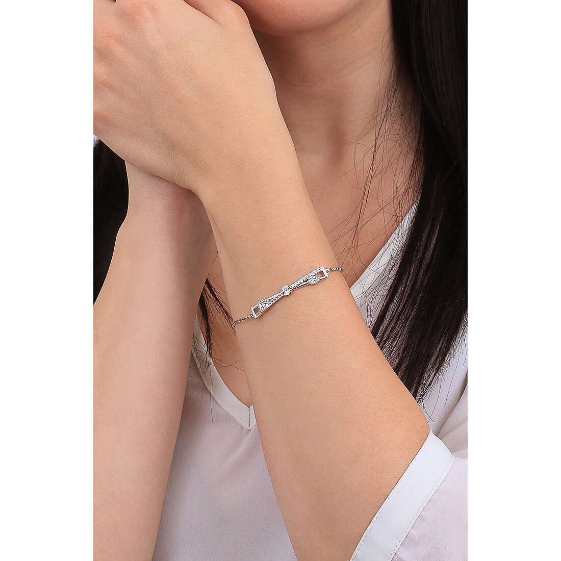 Brosway bracelets Affinity woman BFF112 wearing