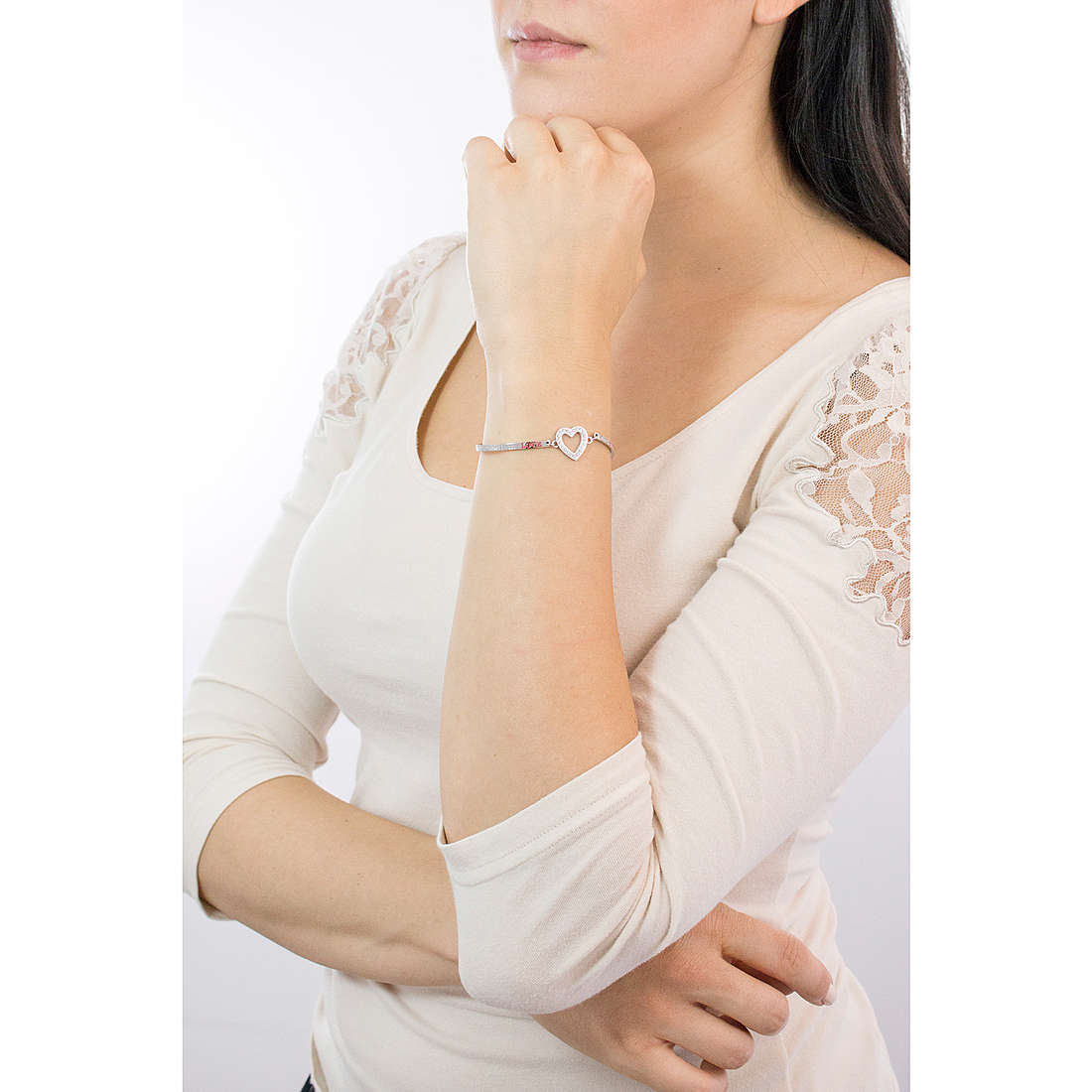 Brosway bracelets Chakra woman BHK166 wearing