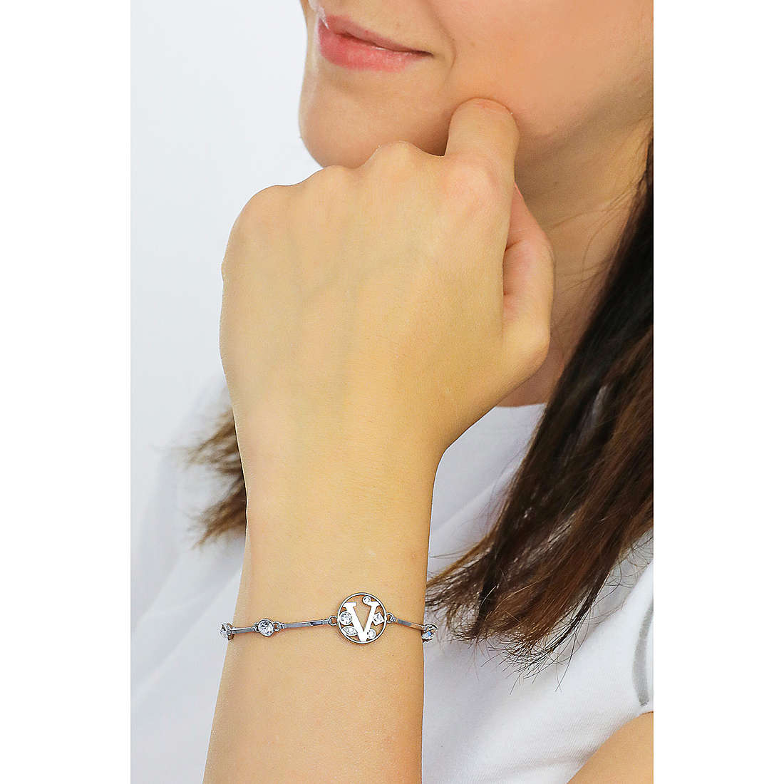 Brosway bracelets Chakra woman BHKB070 wearing