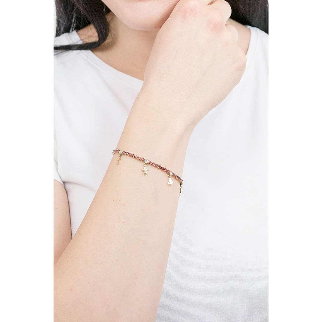 Brosway bracelets Desideri woman BEI041 wearing