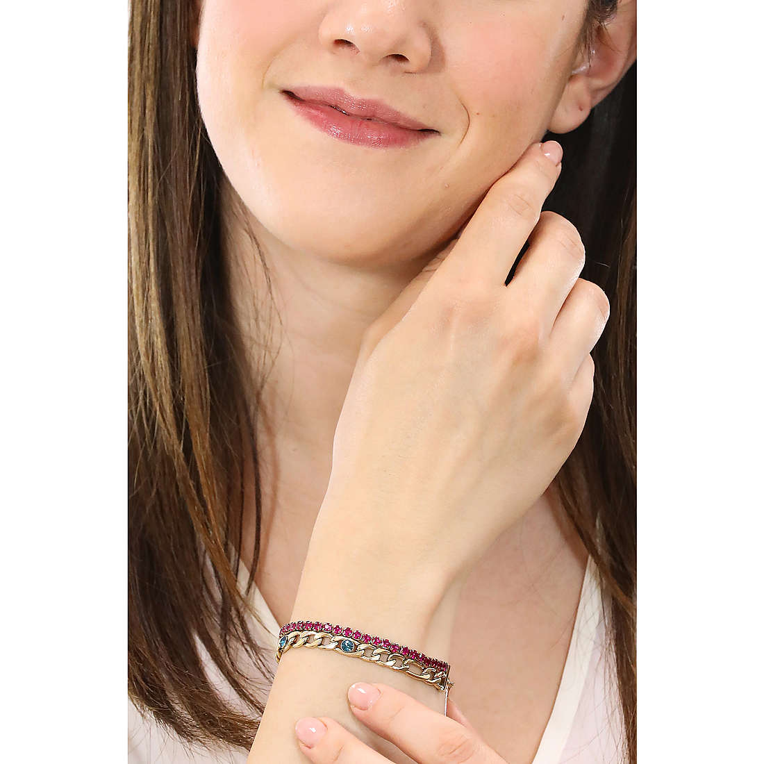 Brosway bracelets Desideri woman BEI070 wearing