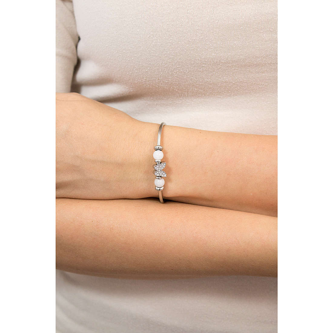 Brosway bracelets Tres Jolie Mini woman BTJMS624 wearing